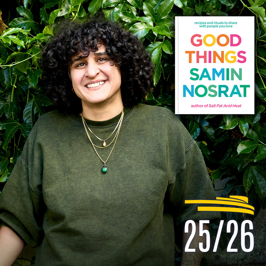 GOOD THINGS: An Evening with Samin Nosrat promotional image