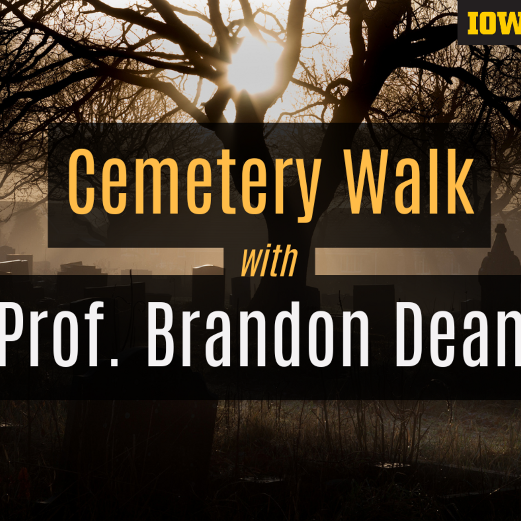 Cemetery Walk with Professor Brandon Dean promotional image