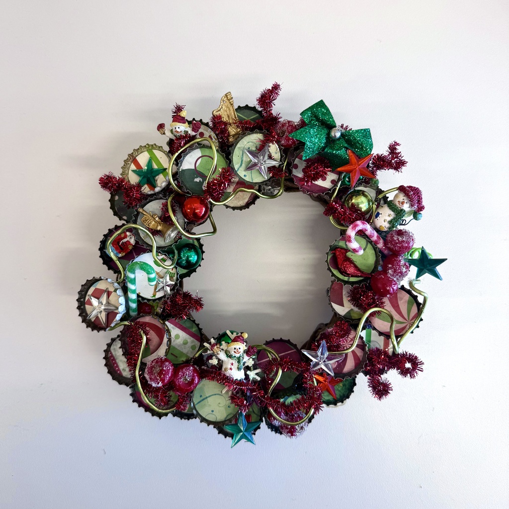 School's Out at the Stanley | Bottle Cap Wreath promotional image