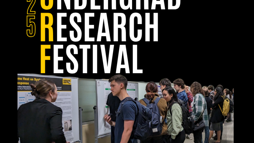 Fall Undergraduate Research Festival promotional image