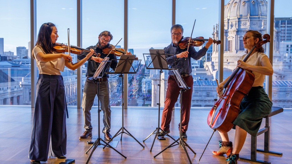 Del Sol Quartet, presented by UI String Quartet Residency Program + UI Center for Asian and Pacific Studies promotional image