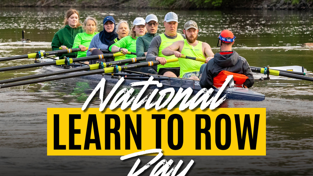 National Learn to Row Day promotional image