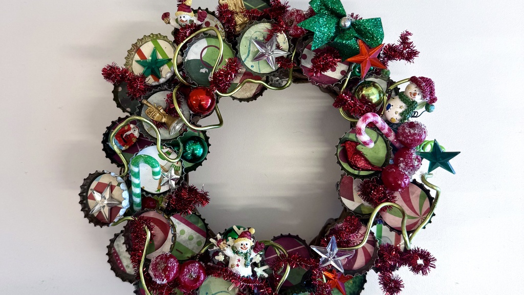 School's Out at the Stanley | Bottle Cap Wreath promotional image