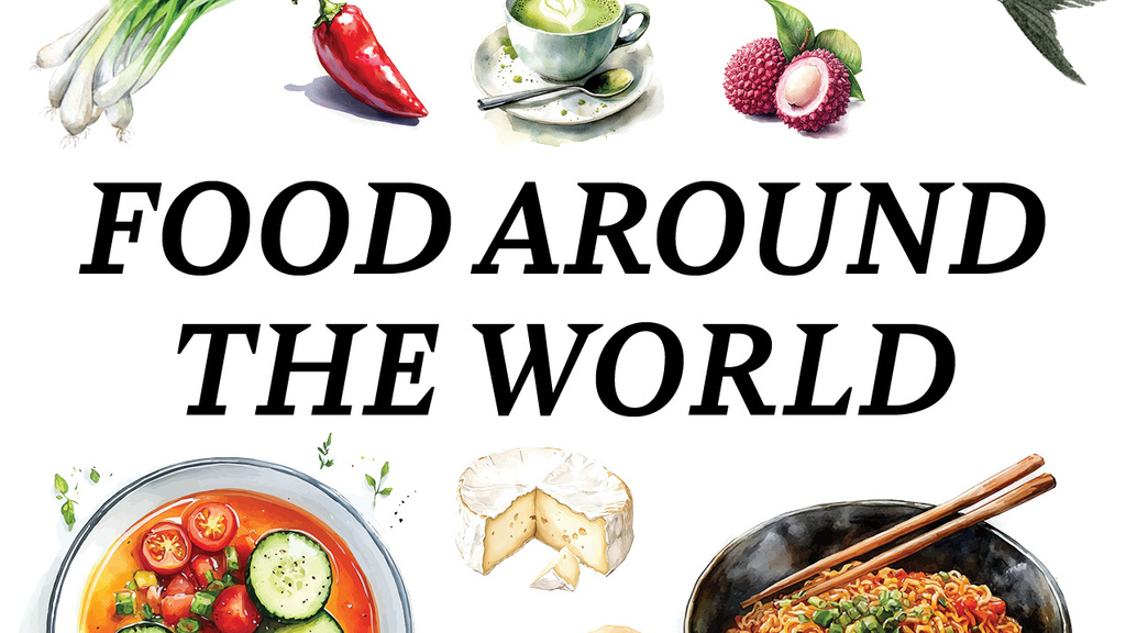 Food Around the World promotional image